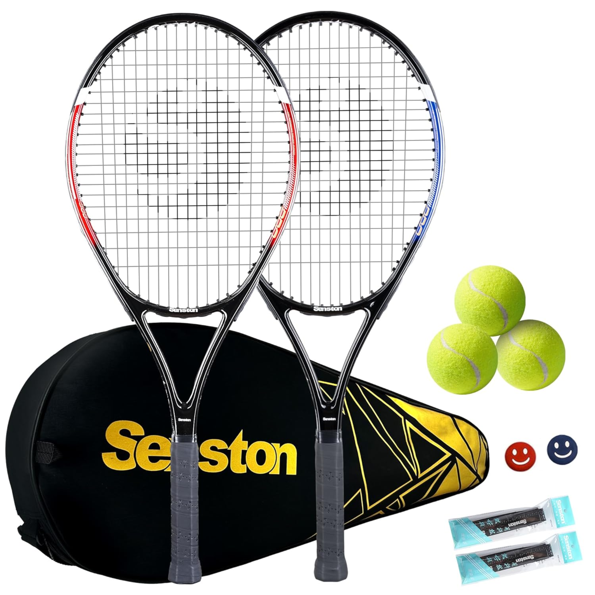 Senston Tennis Rackets for Adults 27 inch - 2 Play...